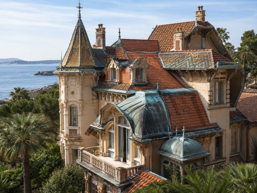 Une villa balnéaire 1900-1930 (Belle Époque)